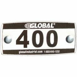 Global Industrial™ Locker Number Plate Kit - Pkg Of 200 Numbered 300-499 -Deals Lockers Store 652718 02