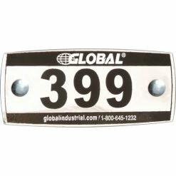 Global Industrial™ Locker Number Plate Kit - Pkg Of 200 Numbered 300-499 -Deals Lockers Store 652718 03