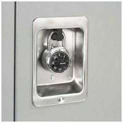 Global Industrial™ Infinity® 1-Tier 1 Door Locker, 12"Wx15"Dx60"H, Gray, Unassembled -Deals Lockers Store 968250GY 13 1