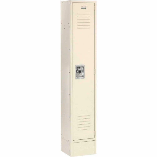 Global Industrial Infinity® 1-Tier 1 Door Locker, 12"Wx12"Dx60"H, Tan, Assembled 3 Global Industrial Infinity® 1-Tier 1 Door Locker, 12"Wx12"Dx60"H, Tan, Assembled