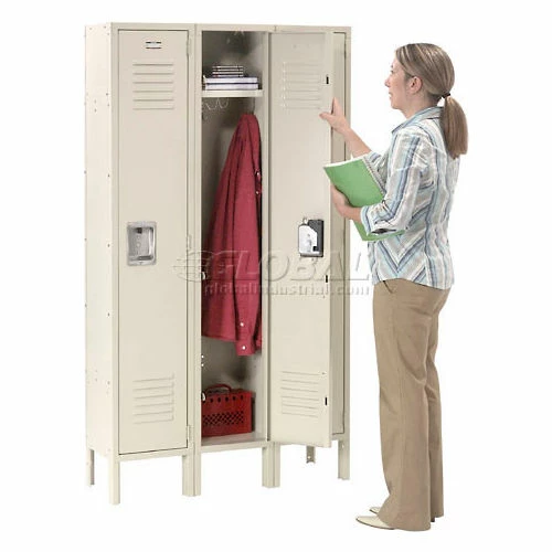 Global Industrial Infinity® 1-Tier 1 Door Locker, 12"Wx12"Dx60"H, Tan, Assembled 28 Global Industrial Infinity® 1-Tier 1 Door Locker, 12"Wx12"Dx60"H, Tan, Assembled - Image 26