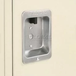 Global Industrial™ Infinity® 1-Tier 1 Door Locker, 15"Wx18"Dx72"H, Tan, Unassembled -Deals Lockers Store 968250TN 12 1