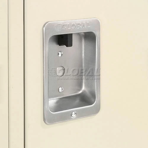 Global Industrial Infinity® 1-Tier 1 Door Locker, 12"Wx12"Dx60"H, Tan, Assembled 7 Global Industrial Infinity® 1-Tier 1 Door Locker, 12"Wx12"Dx60"H, Tan, Assembled - Image 5