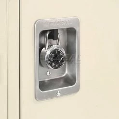 Global Industrial™ Infinity® 1-Tier 1 Door Locker, 15"Wx18"Dx72"H, Tan, Unassembled -Deals Lockers Store 968250TN 13 1