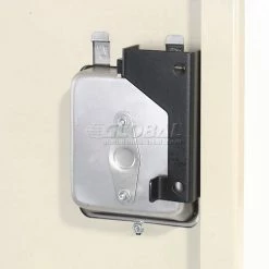 Global Industrial™ Infinity® 1-Tier 3 Door Locker, 12"Wx12"Dx72"H, Tan, Assembled -Deals Lockers Store 968250TN 16 3