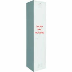 Bradley Corporation Bradley End Panel for Flat Top Locker EPFT-S1572-200 15x72 - Gray