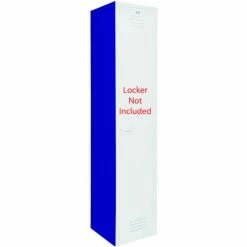 Bradley Corporation Bradley End Panel for Flat Top Locker EPFT-S1860-203 18x60 - Deep Blue