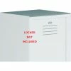 Bradley Corporation Bradley Locker Flat Top FT1812-200 18x12 - Gray -Deals Lockers Store BY1 FT1812 200