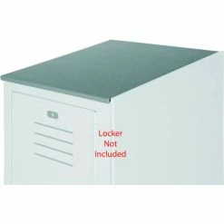 Bradley Corporation Bradley Locker Slope Top ST1236-200 Kit for 3 Lockers 12x36 - Gray