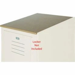 Bradley Corporation Bradley Locker Slope Top ST1236-202 Kit for 3 Lockers 12x36 - Beige