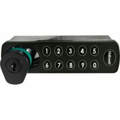 Hallowell® DigiTech™ 1-Tier 1 Door Electronic Access Locker, 12"Wx18"Dx72"H, Tan,Assembled -Deals Lockers Store DigiTech H1 Lock Detail 06