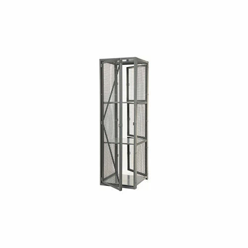 Folding Guard Stor-More® Dispatcher Locker Single Front Door & Single Rear Door 24"W x 25-1/2"D x 79-1/2"H 3 Folding Guard Stor-More® Dispatcher Locker Single Front Door & Single Rear Door 24"W x 25-1/2"D x 79-1/2"H