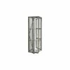 Folding Guard Stor-More® Dispatcher Locker Single Front Door & Full Height Rear Panel 24"W x 36"D x 79-1/2"H -Deals Lockers Store FOL D1 2436 0 KD