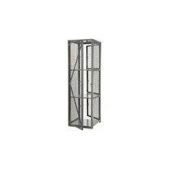 Folding Guard Stor-More&174; Single Tier 1 Door Dispatcher Locker,36"Wx30"Dx79-1/2"H,Gry,Unassembled