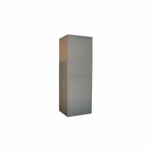 George O'Day 2 Door Linen Storage Unit Locker, 31"Wx21-1/4"Dx84-1/2"H, Gray, Assembled 3 George O'Day 2 Door Linen Storage Unit Locker, 31"Wx21-1/4"Dx84-1/2"H, Gray, Assembled