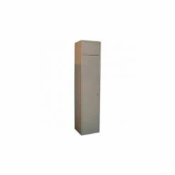 George O'Day 1 Door Standard Soil Locker, 16-1/2"Wx16-1/4"Dx77-1/2"H, Gray, Assembled