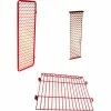 Groves Security Options of Top Shelf, Lockable Door for Each 20" Red Rack™ Wall Mounted Section, Red -Deals Lockers Store GR2 SEC 20 WM