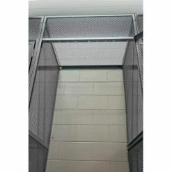 Hallowell 4803636HG Bulk Tenant Storage Locker Top 36x36 - Dark Gray