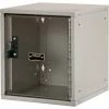 Hallowell Cubix Modular Locker, Safety-View Door& Padlock,11-3/4Wx11Dx12-1/8H,Light Gray,Unassembled -Deals Lockers Store HAO HC121212 1SVP PL A