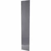 Hallowell KMP1860 Steel Locker Accessory, Universal Finished End Panel 18"Dx60"H - Dark Gray -Deals Lockers Store HAO KMP1860HG