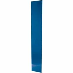Hallowell KMP1872 Steel Locker Accessory, Universal Finished End Panel 18"Dx72"H Marine Blue