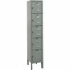 Hallowell® 5-Tier 5 Door Premium Locker, 12"W x 15"D x 12"H, Dark Gray, Unassembled -Deals Lockers Store HAO U1256 5HG
