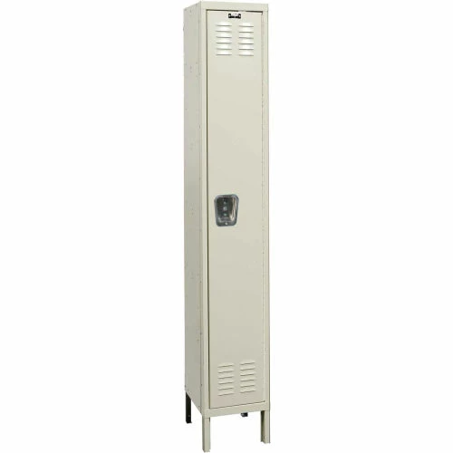 Hallowell® 1-Tier 1 Door Premium Locker, 15"W x 24"D x 72"H, Tan, Unassembled 3 Hallowell® 1-Tier 1 Door Premium Locker, 15"W x 24"D x 72"H, Tan, Unassembled