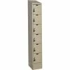Hallowell® Ready-Built II™ 6-Tier 6 Door Locker, 12"W x 15"D x 12"H, Tan, Assembled -Deals Lockers Store HAO URB1258 6ASB PT