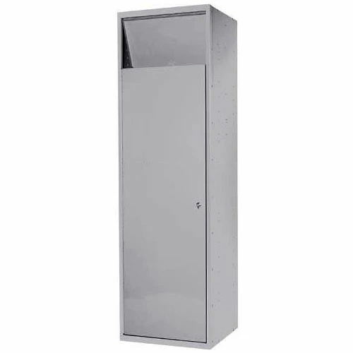 Penco® Maxi Laundry Lockup Locker, 23-15/16"Wx 21-7/16"Dx80-13/16"W, Silver Vein, Assembled 3 Penco® Maxi Laundry Lockup Locker, 23-15/16"Wx 21-7/16"Dx80-13/16"W, Silver Vein, Assembled