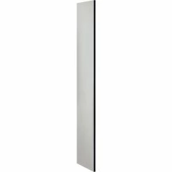 Side Panel 22233 for 18"D Extra Wide Designer Wood Locker without Sloping Hood Gray -Deals Lockers Store SI4 22233GRY