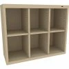Tennsco® 6 Person Cubby Locker, 34-1/2"W x 13-1/2"D x 30"H, Sand, All-Welded -Deals Lockers Store TEP CC 30 SND
