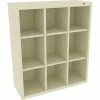 Tennsco® 9 Person Cubby Locker, 34-1/2"W x 13-1/2"D x 40"H, Champagne/Putty, All-Welded 1 Tennsco® 9 Person Cubby Locker, 34-1/2"W x 13-1/2"D x 40"H, Champagne/Putty, All-Welded -Deals Lockers Store TEP CC 40 CPY