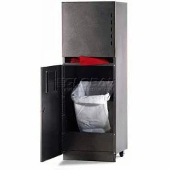 Penco® Towel Manager Locker, 54"Wx21"Dx69"H, Silver Vein, Assembled -Deals Lockers Store TowelManager Open 8 2010 copy