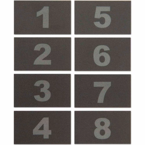 United Visual Products United Visual Numbers for ABS/Wood Cellphone Lockers TAB18 - Numbers 1-8 3 United Visual Products United Visual Numbers for ABS/Wood Cellphone Lockers TAB18 - Numbers 1-8
