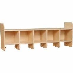 Wood Designs Five Section Wall Locker