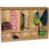 Wood Designs Tip-Me-Not 36"H, Five Section Locker -Deals Lockers Store WDM WD53680