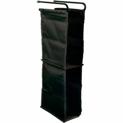 LockerMate Hanging Locker Shelf, 2 Fabric Shelves