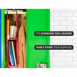 LockerMate Hanging Locker Shelf, Pink -Deals Lockers Store XXA 00867