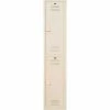 Bradley Corporation Bradley 2-Tier 2 Door Lenox Plastic Locker, 12"W x 18"D x 30"H, Beige, Assembled -Deals Lockers Store locker 2 tier beige